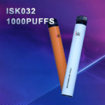 سيجارة إلكترونية يمكن التخلص منها 1000 نفث ISK032 Puffs Disposable E Cigarette