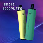 قرنة يمكن التخلص منها 3000 نفخة Puffs Disposable POD ISK042
